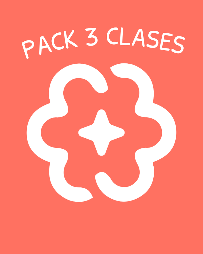 PACK 3 CLASES